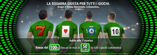 lottomatica bonus