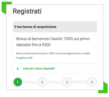 Come funziona codice bonus Unibet