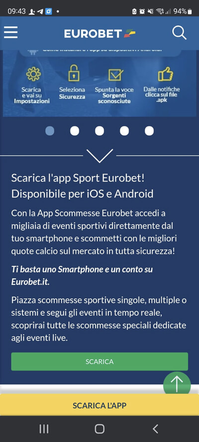 Eurobet App: Come Funziona
