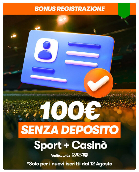 Betsson bonus registrazione senza deposito