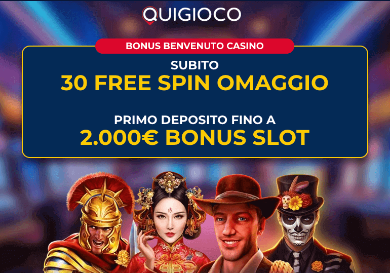 quigioco bonus senza deposito