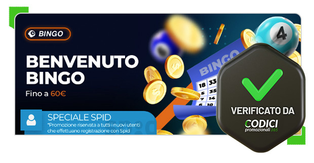 bingo bonus benvenuto