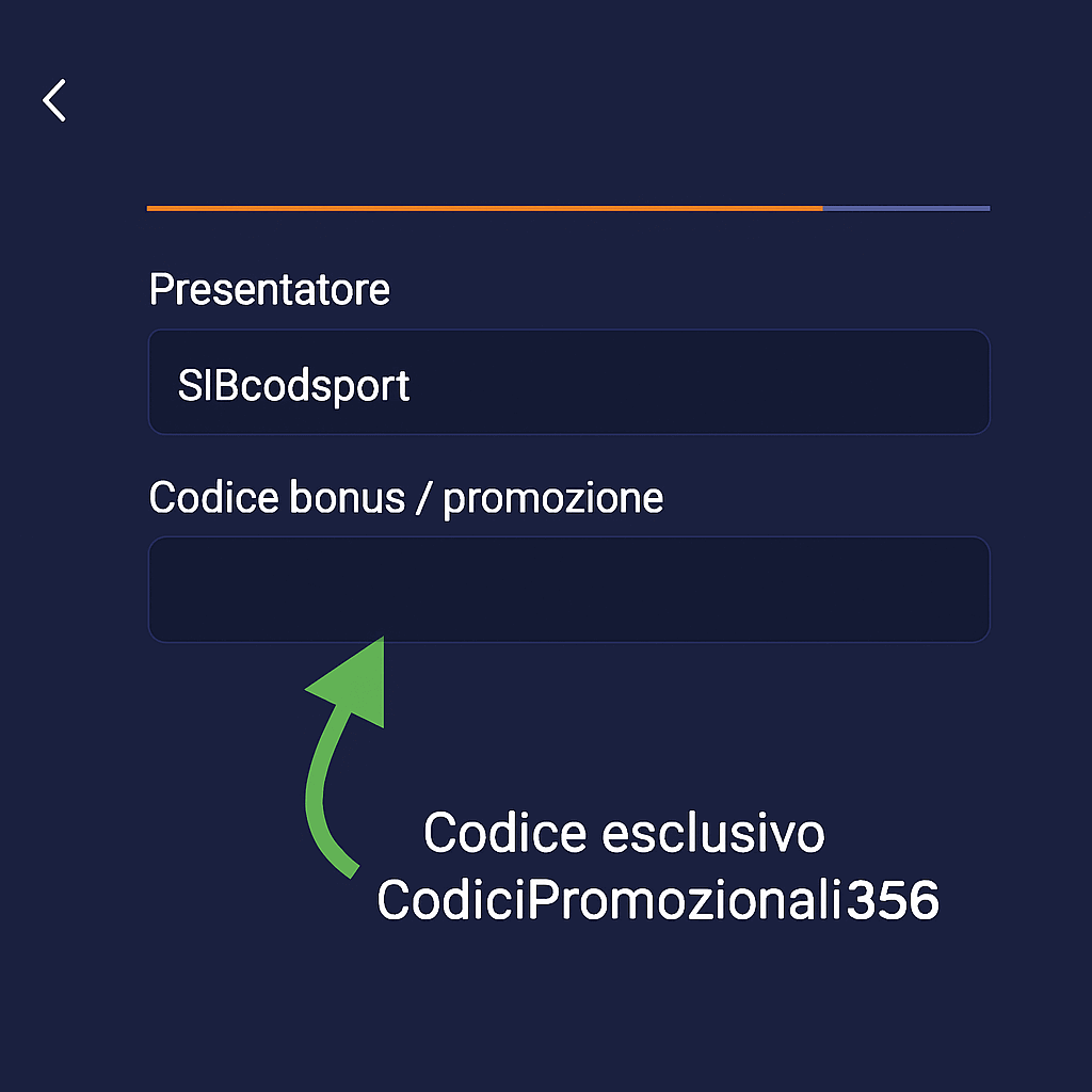 codice bonus Sportitaliabet